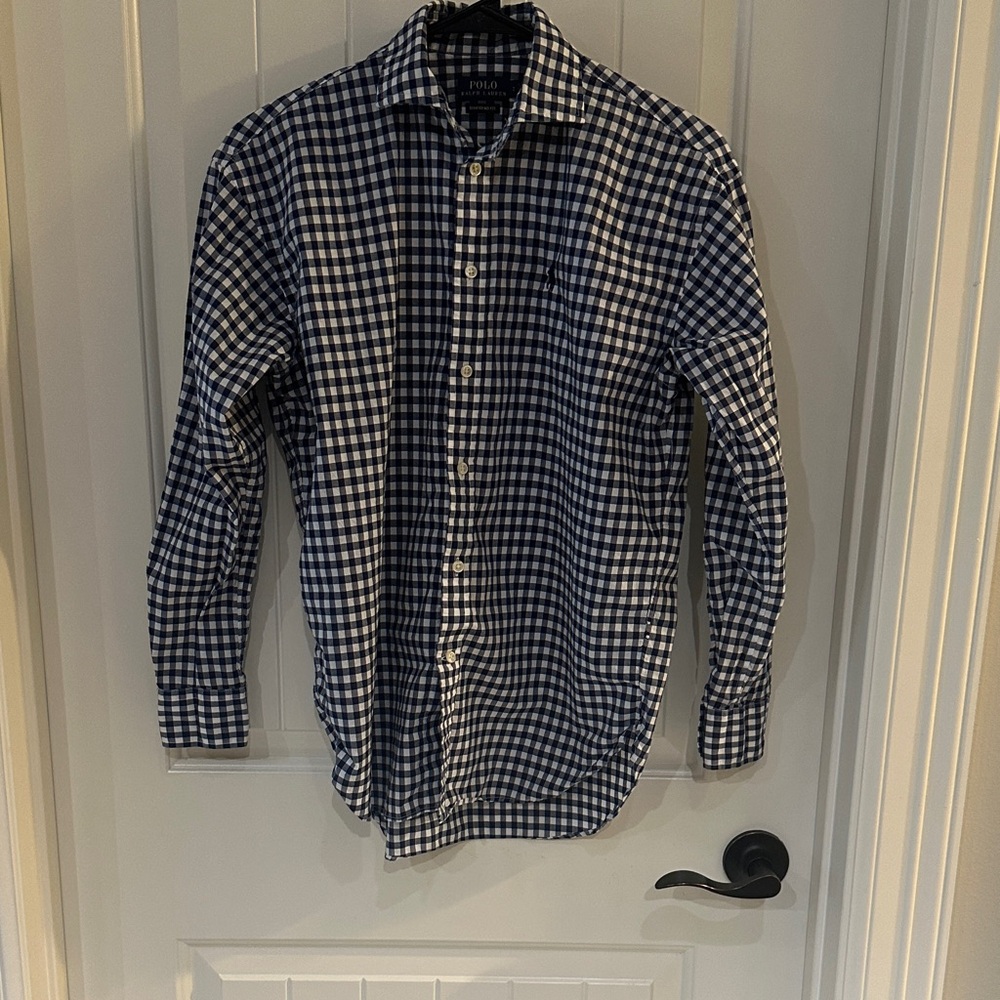 Ralph Lauren boyfriend fit shirt size 2